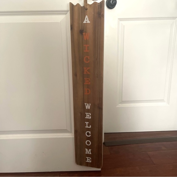 🍂 Mud Pie Fall Halloween Reversible Sign - Picture 3 of 9